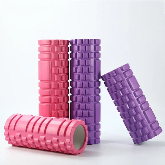<h2>Bloco de Yoga e Rolo de Espuma – Mini Massageador Muscular para Pilates, Fitness e Exercícios</h2>