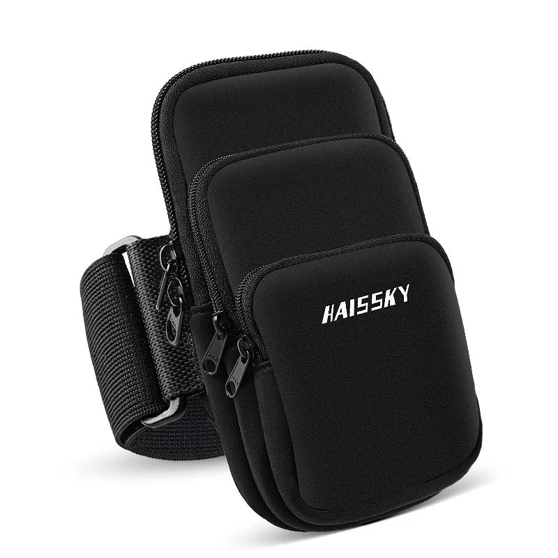<h2>HAISSKY – Bolsa Deportiva para Brazo con Cremallera para iPhone y Samsung</h2>