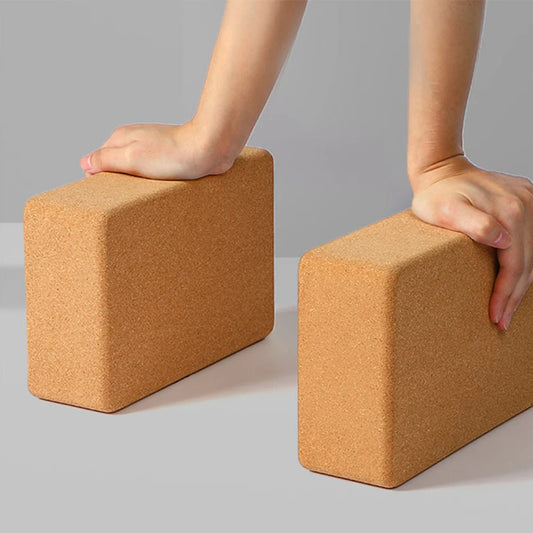 <h2>Bloco de Yoga Profissional em Cortiça Ecológica – Alta Densidade e Personalizado (36x9 Polegadas)</h2>