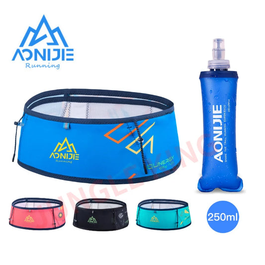 <h2>Aonijie – Cinto Bolsa Respirável e Leve Unissex com Bolsos para Corrida, Maratona e Ginásio (250ml)</h2>