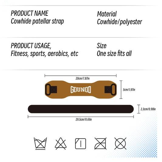 <h2>Joelheiras de Couro Pressurizado – Suporte para Patela com Absorção de Choque para Esportes e Fitness</h2>