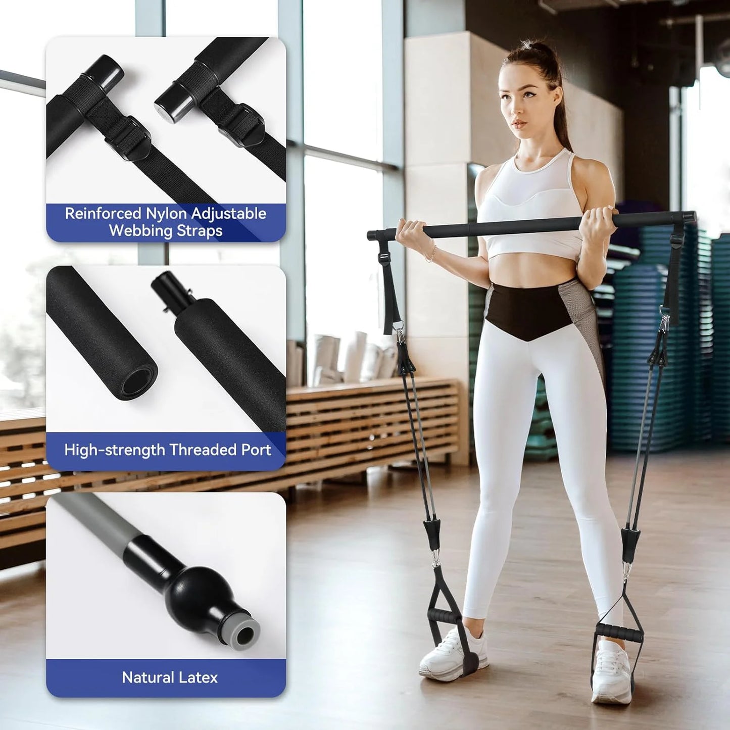 <h2>Conjunto de bandas de assistência para puxadas – treino suspenso, estiramento corporal para homens e mulheres</h2>