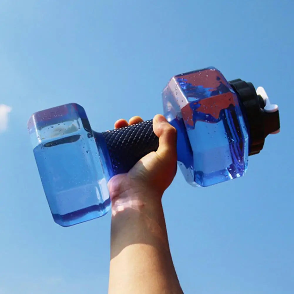 <h2>Haltere com Água Portátil – Garrafa de Treinamento para Força de Braço e Hidratação em Casa ou na Academia</h2>