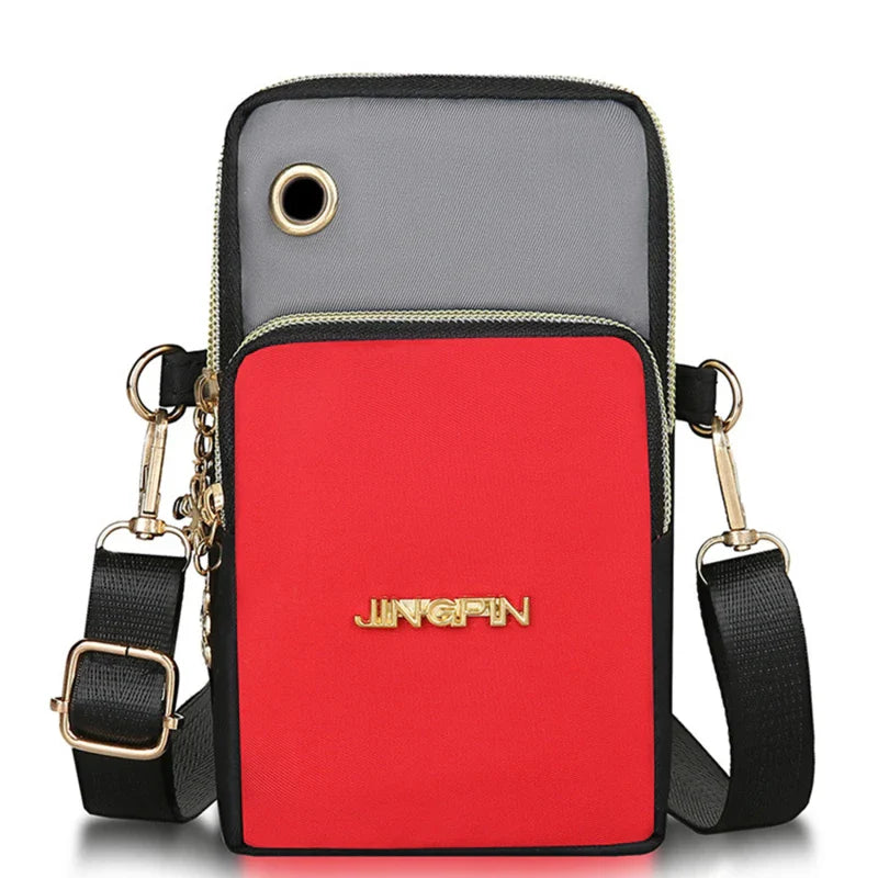 <h2>Bolso Cruzado para Celular para Mulheres – Bolsa de Ombro com Compartimentos e Plug para Fones</h2>