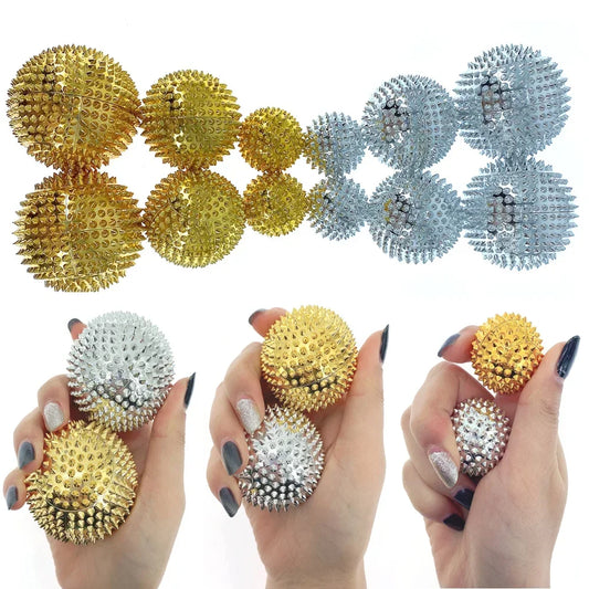 <h2>Par de Bolas de Massagem Magnéticas para Yoga – Terapia de Acupuntura e Alívio de Pressão</h2>