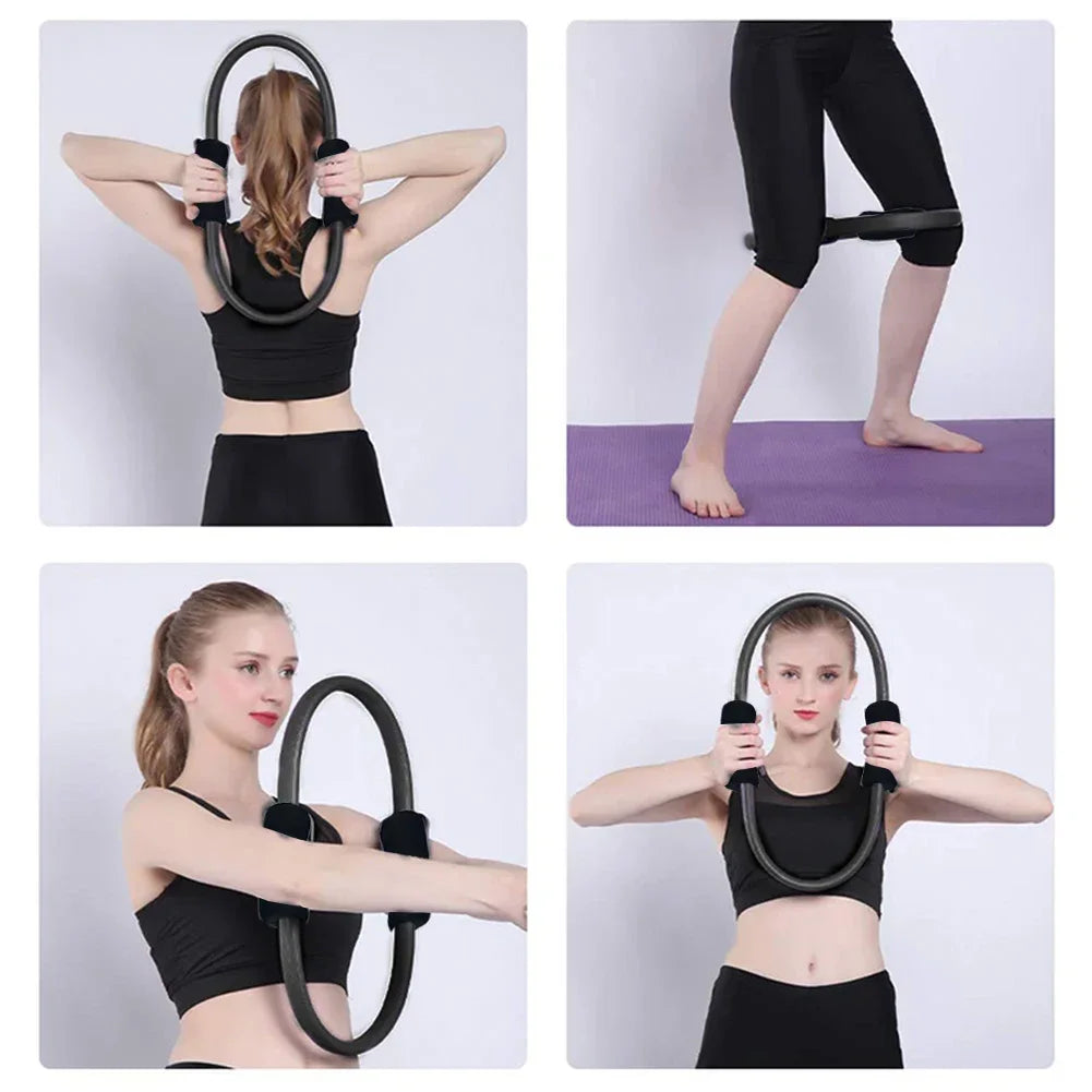 <h2>Bola de Yoga e Anel Mágico – Equipamento de Pilates com Faixa de Resistência para Treinamento Fitness</h2>