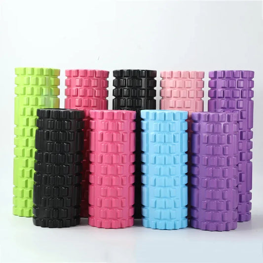 <h2>Bloco de Yoga e Rolo de Espuma – Mini Massageador Muscular para Pilates, Fitness e Exercícios</h2>