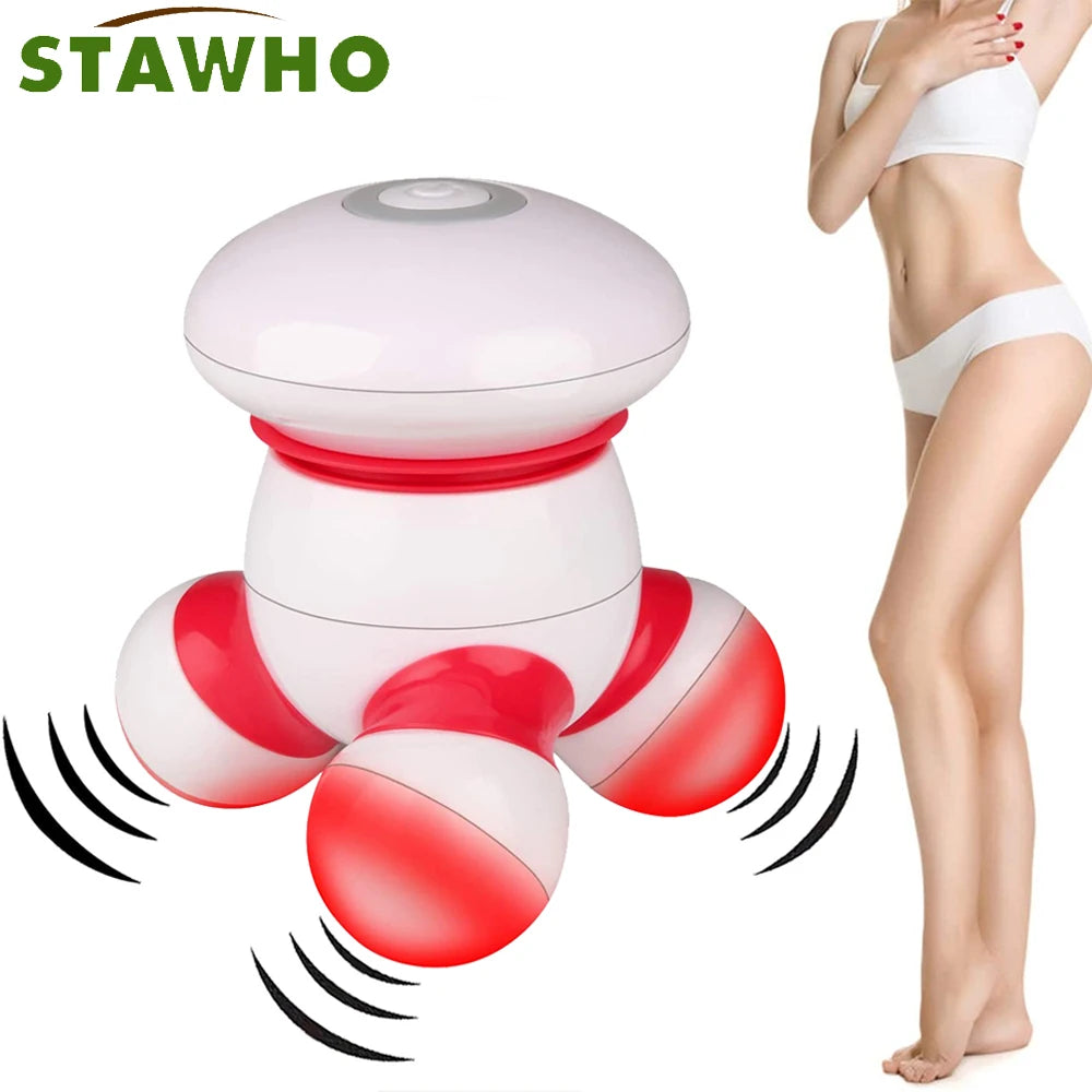 <h2>Mini Massageador Portátil com Luz LED – Para Cabeça, Pescoço, Ombro e Braços</h2>