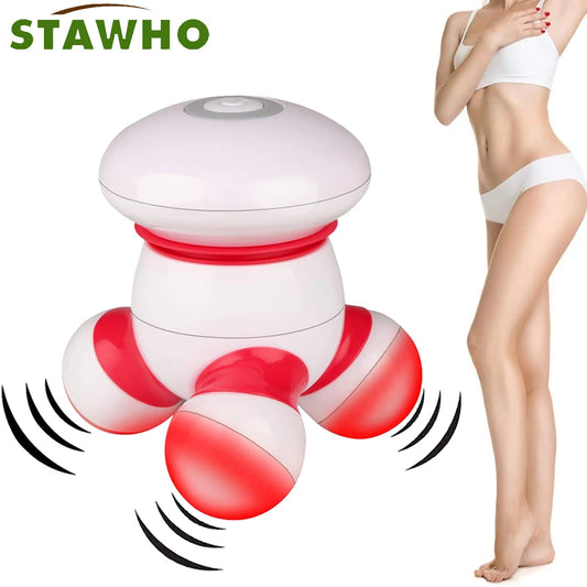<h2>Mini Massageador Portátil com Luz LED – Para Cabeça, Pescoço, Ombro e Braços</h2>