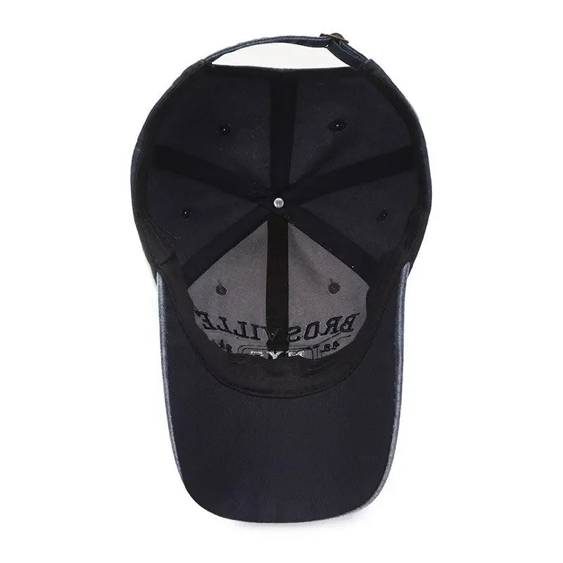 <h2>Boné de Beisebol Unissex com Aba Curvada – Estilo Casual Lavado e Bordado para Esporte e Hip Hop</h2>