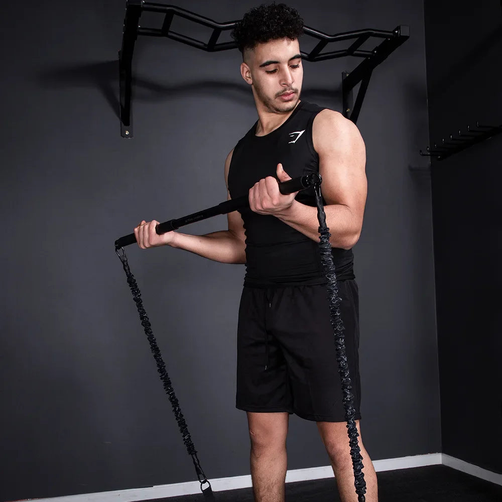 <h2>Bandas de resistência para prensa de banco – expansor de peito ajustável para treino muscular em casa</h2>