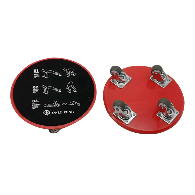 <h2>Disco Muscular Abdominal para Fitness – Rodillo de Cuatro Ruedas para Entrenamiento en Casa</h2>