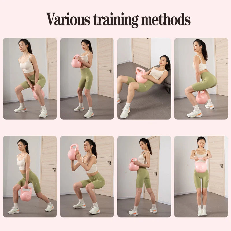 <h2>Kettlebell Macio 6kg – Treinamento de Glúteos e Agachamento para Homens e Mulheres em Casa</h2>