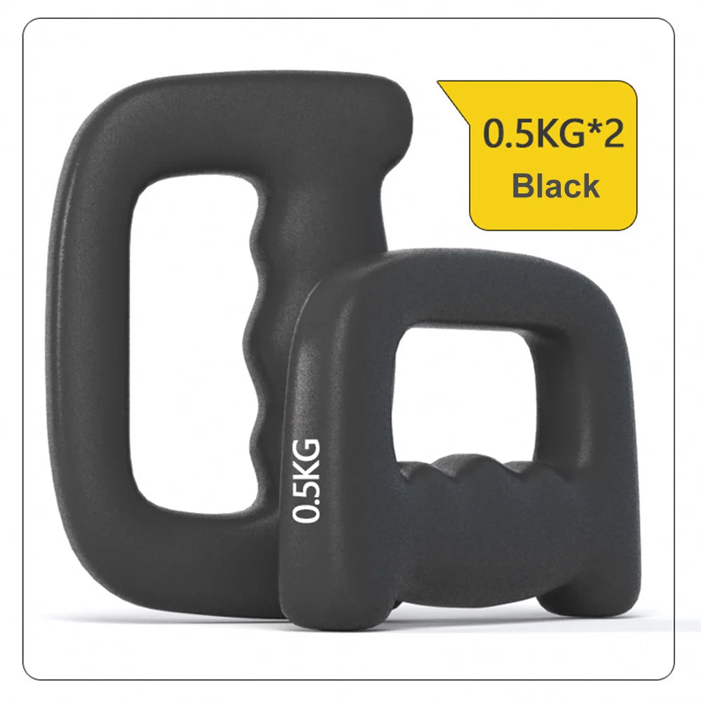 <h2>Par de Halteres de Boxe Antiderrapantes em Forma de D – Treino de Força e Musculação em Casa ou na Academia</h2>