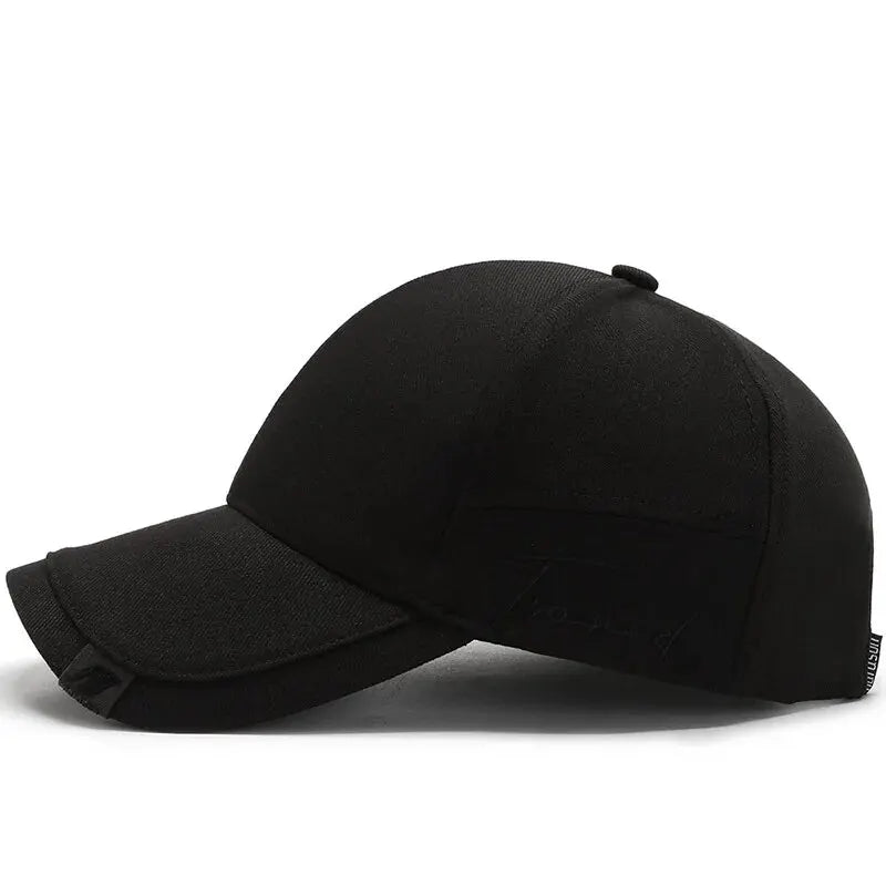 <h2>Boné Masculino Estilo Coreano – Modelo Preto Casual e Versátil com Proteção Solar</h2>