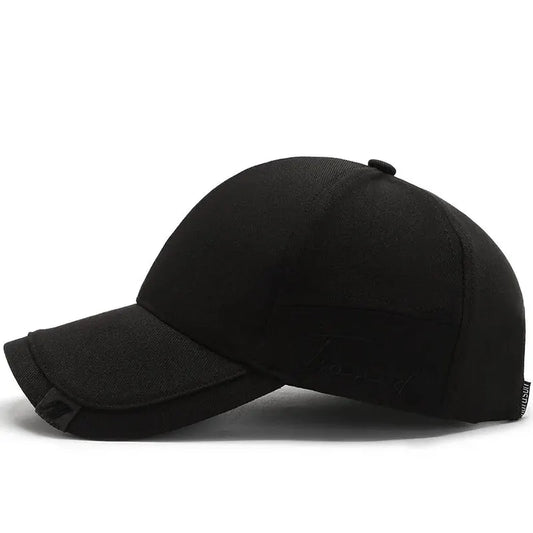 <h2>Boné Masculino Estilo Coreano – Modelo Preto Casual e Versátil com Proteção Solar</h2>
