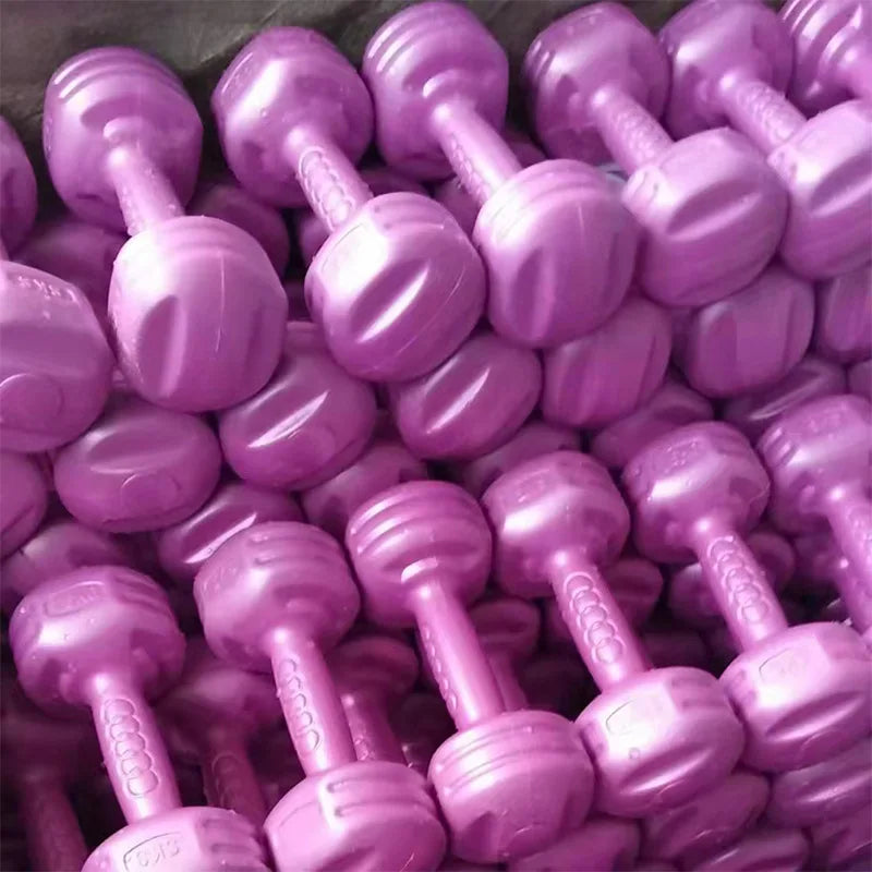 <h2>Conjunto de Halteres Coloridos em Cimento para Mulheres – Fortalecimento de Braços e Treinos em Casa</h2>
