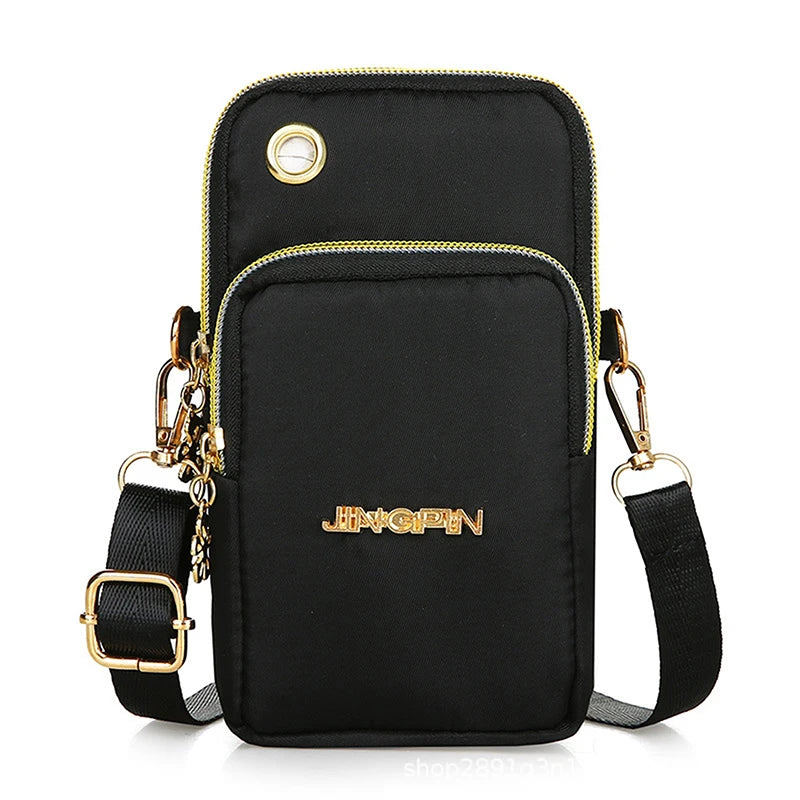 <h2>Bolso Cruzado para Celular para Mulheres – Bolsa de Ombro com Compartimentos e Plug para Fones</h2>