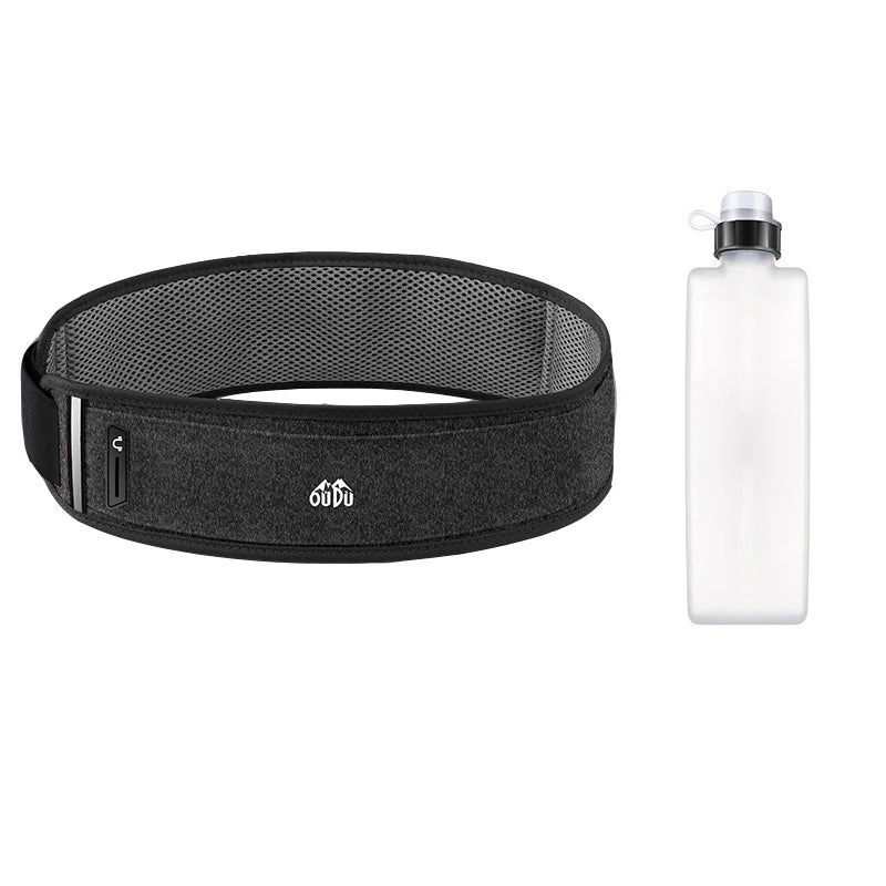 <h2>Bolsa de Cintura para Corrida com Suporte para Garrafa – Unissex para Verão, Ginásio e Maratona</h2>