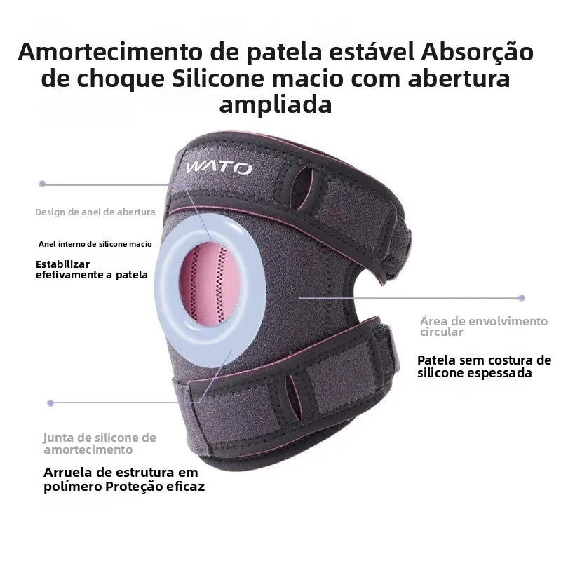 <h2>Joelheiras com Almofada de Gel e Estabilizadores Laterais – Suporte para Alívio da Dor e Lesões no Joelho</h2>