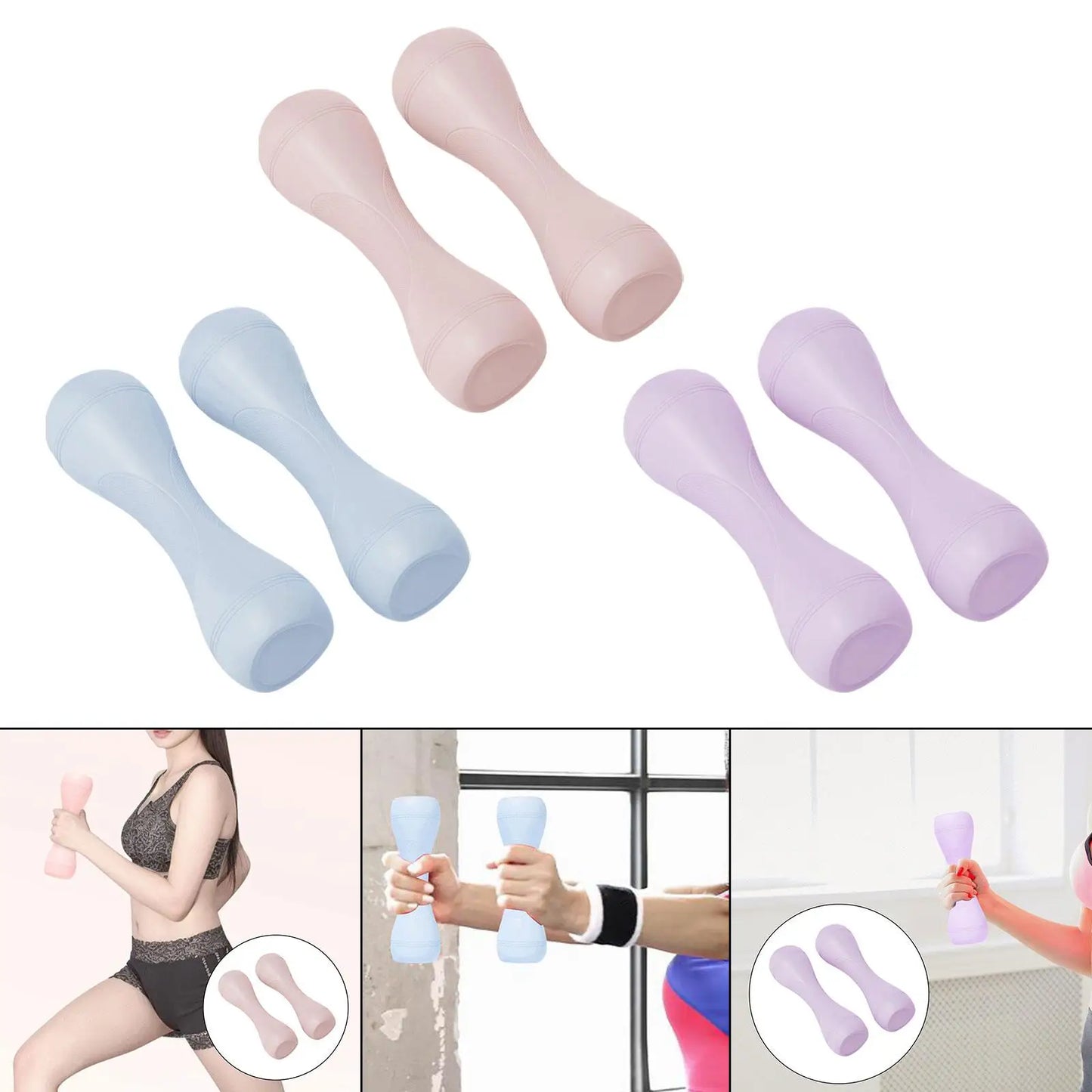 <h2>Par de Halteres Pequenos Ajustáveis – 1kg a 2kg para Mulheres, Crianças e Idosos em Casa, Escritório ou Academia</h2>