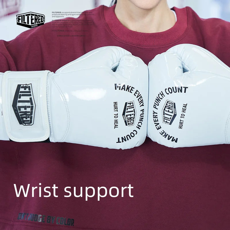 <h2>Luvas Profissionais de Boxe para Adultos – Ajustáveis para Muay Thai, Sanda e MMA</h2>