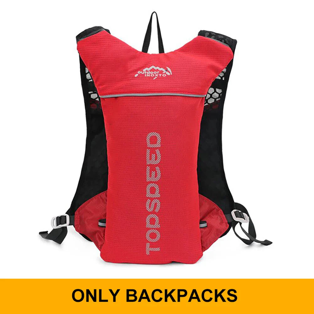 <h2>Mochila de Hidratação Ultraleve 5L para Trilhas e Corridas – Bolsa Respirável para Maratona e Ciclismo</h2>