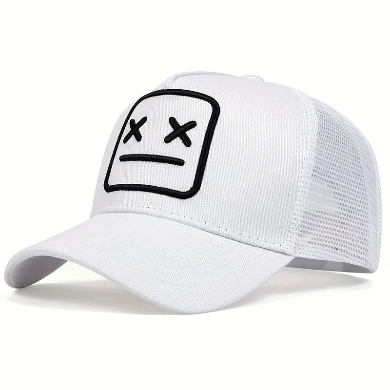 <h2>Boné Unissex Bordado com Tela – Modelo XX Ajustável para Primavera e Verão com Proteção Solar</h2>
