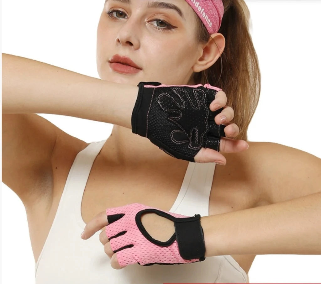 <h2>Luvas Sem Dedos para Ciclismo – Profissionais para Ginásio e Fitness, Respirável e Antiderrapante para Verão</h2>