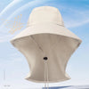 <h2>Chapéu de Sol Unissex para Praia – Respirável, Monocromático e Ajustável para Pesca, Caminhadas e Camping</h2>