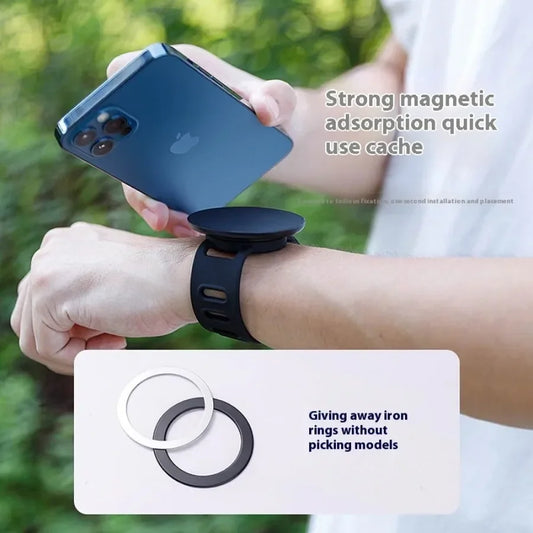 <h2>Correa Magnética para Soporte de Teléfono – Pulsera para Ciclismo y Fitness</h2>