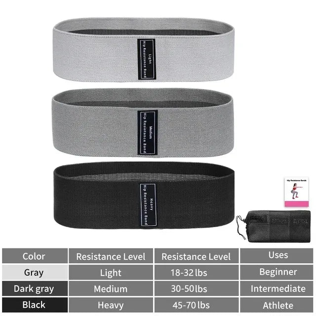 <h2>Bandas de resistência para glúteos e coxas – círculos elásticos para treino, sentadillas, Yoga e Pilates</h2>