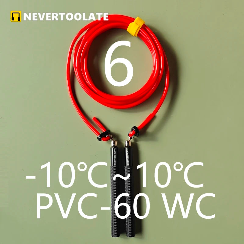 <h2>Corda de Pular com Rolamento de Esferas Metálico – Rotação 360°, Cabo de Metal, Sem Emaranhado</h2>