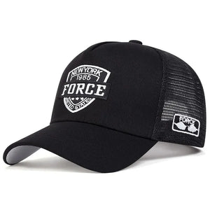 <h2>Boné Snapback Unissex com Tela – Estilo Hip Hop Respirável para Esportes e Atividades ao Ar Livre</h2>