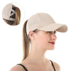 <h2>Boné Unissex de Verão com Tela – Estilo Casual, Cor Sólida, Secagem Rápida e Abertura para Rabo de Cavalo</h2>