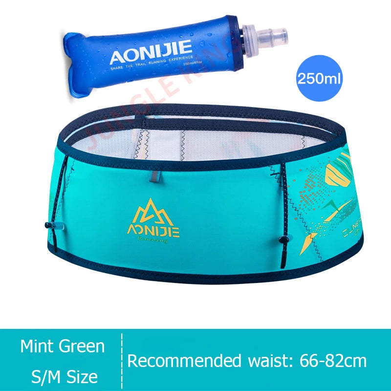 <h2>Aonijie – Cinto Bolsa Respirável e Leve Unissex com Bolsos para Corrida, Maratona e Ginásio (250ml)</h2>