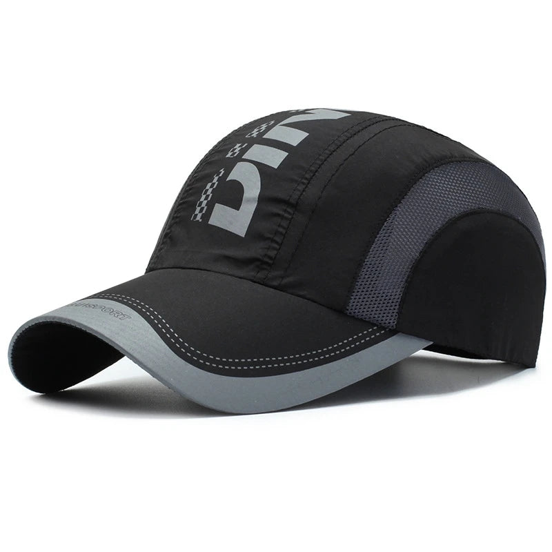 <h2>Boné Esportivo de Verão com Tela Respirável – Secagem Rápida, Proteção UV e Estampa Estilizada para Viagens e Ciclismo</h2>