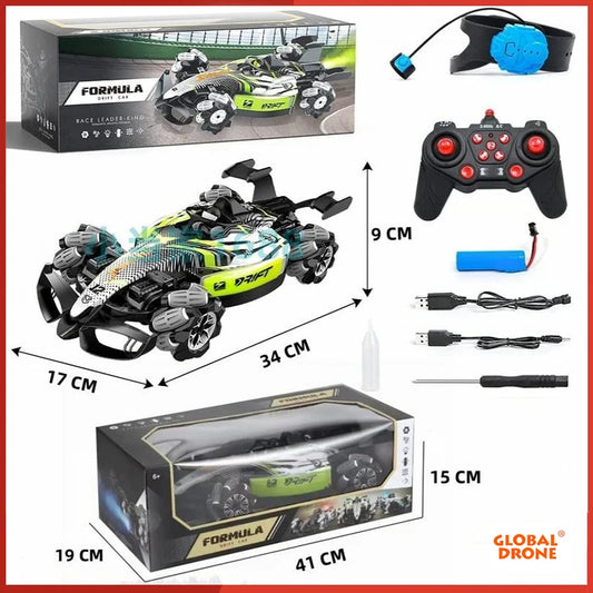 <h2>Carro RC Off-Road para Crianças – Controle Remoto com Sensor de Gestos, Drift, Luz LED e 4WD</h2>