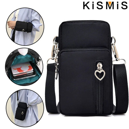 <h2>Bolso Cruzado Coreano para Celular – Mini Bolsa para Pendurar no Pescoço</h2>