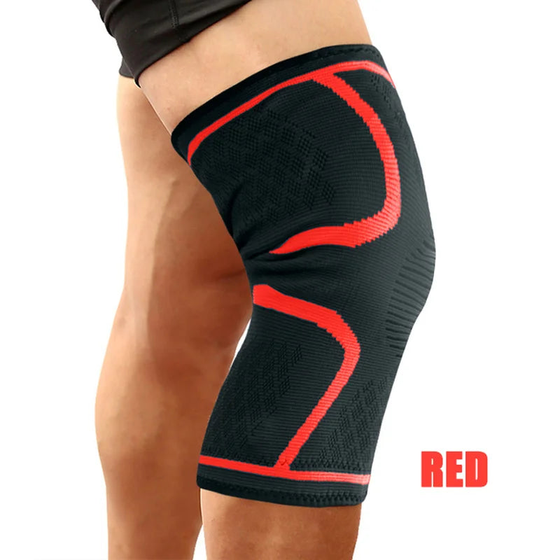 <h2>Joelheiras de Compressão em Nylon – Suporte Elástico para Fitness, Corrida, Ciclismo, Basquete e Vôlei</h2>