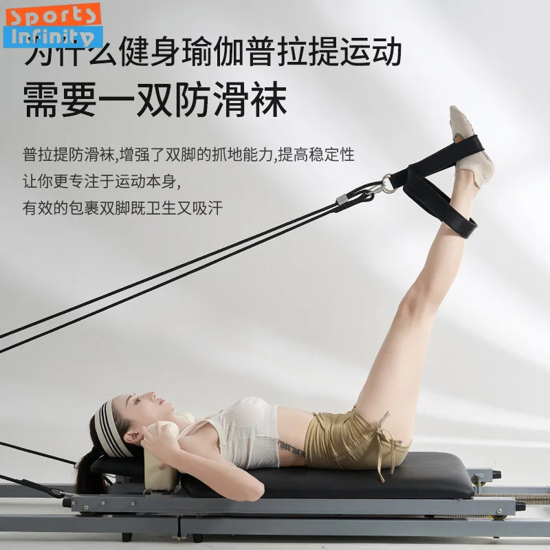 <h2>Meias de Yoga de Silicone Antiderrapantes para Mulheres – Meias Profissionais para Pilates, Fitness e Dança, Primavera/Verão 2024</h2>