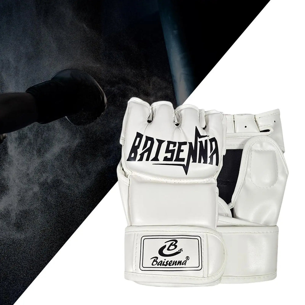 <h2>Luvas MMA Meio Dedo para Sparring – Equipamento de Proteção para Luta, Karate e Kickboxing</h2>