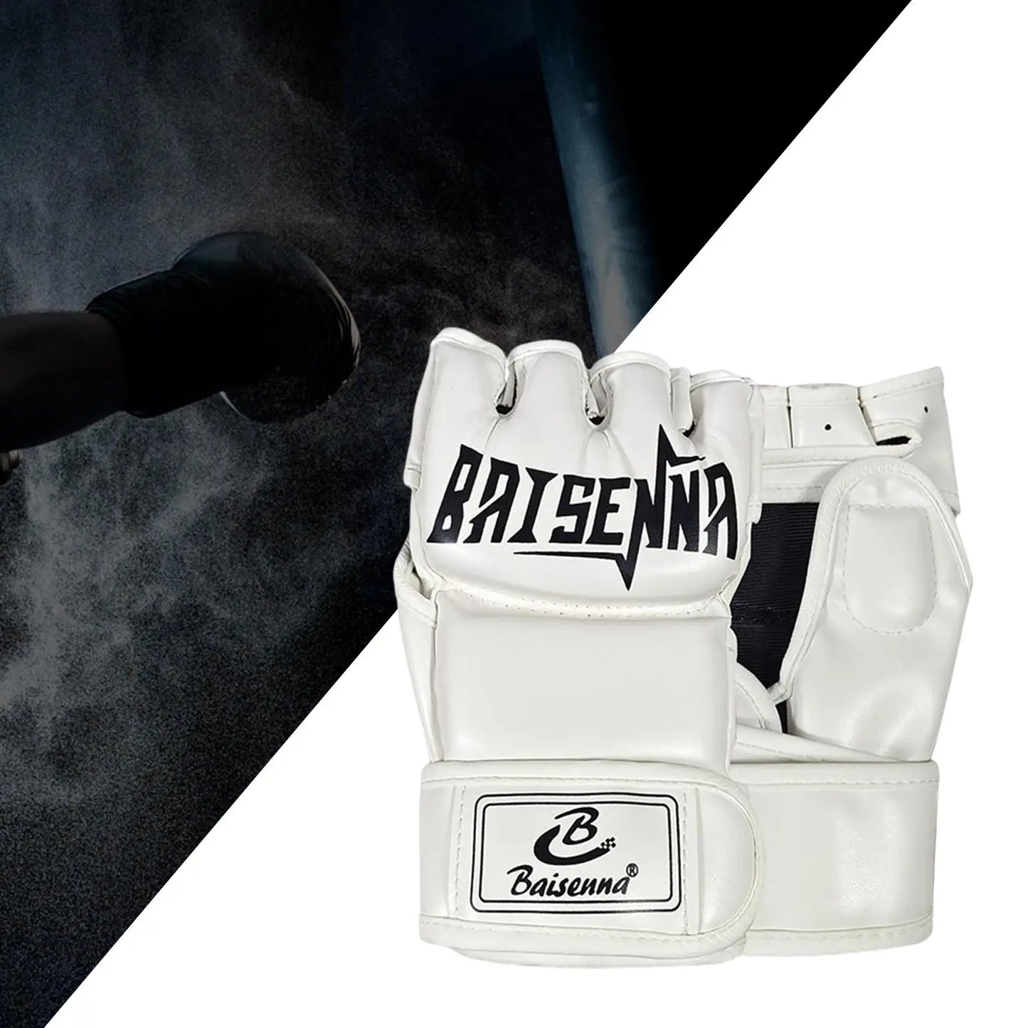 <h2>Luvas MMA Meio Dedo para Sparring – Equipamento de Proteção para Luta, Karate e Kickboxing</h2>