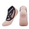 <h2>Meias Soquete Antiderrapantes para Yoga Feminino – Algodão Respirável com Costas Cruzadas para Dança, Pilates e Fitness</h2>