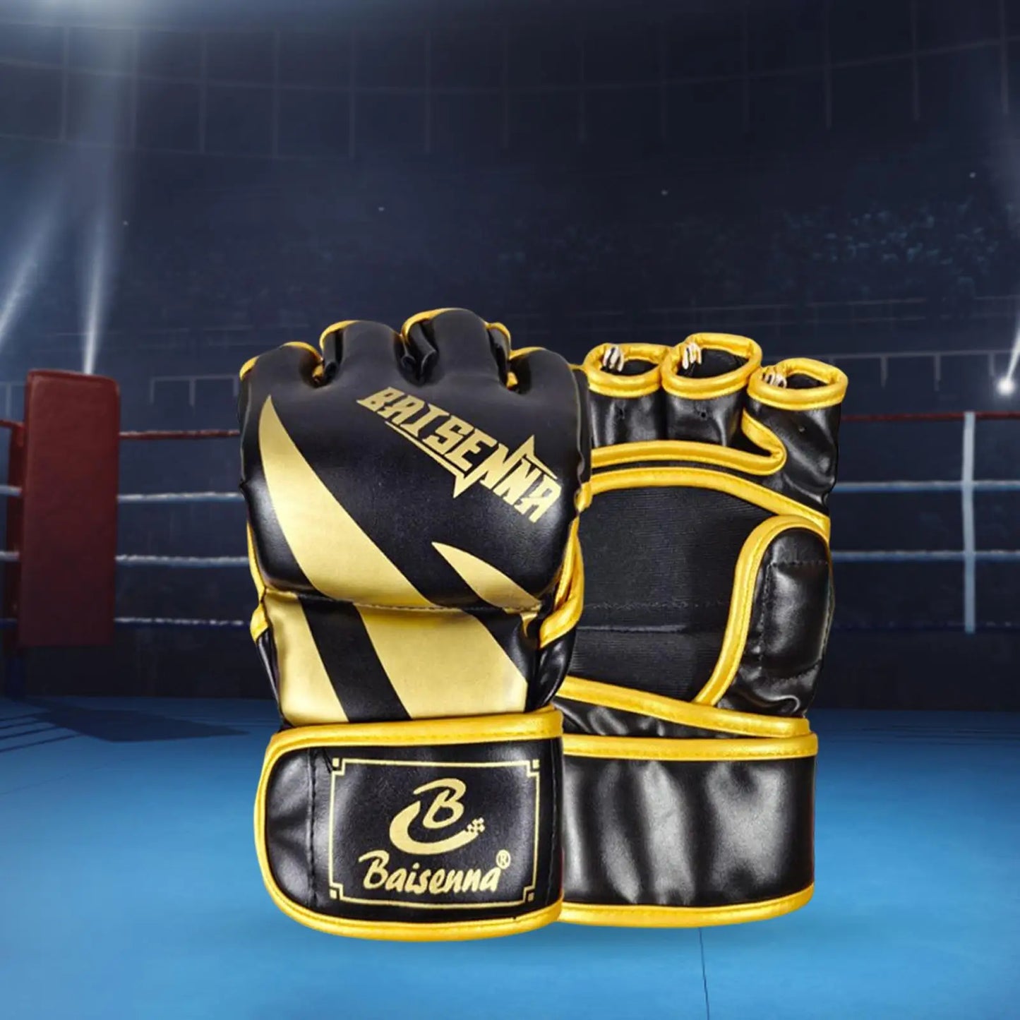 <h2>Luvas MMA Meio Dedo para Sparring – Equipamento de Proteção para Luta, Karate e Kickboxing</h2>