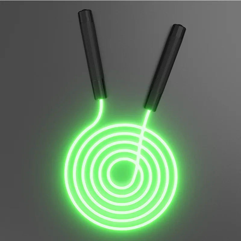 <h2>Corda de Pular LED para Adultos – Equipamento Portátil de Fitness para Perda de Peso e Esportes</h2>