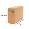 <h2>Bloco de Yoga em Cortiça 700g – Alta Densidade e 7,5cm de Espessura para Treino Antiderrapante</h2>