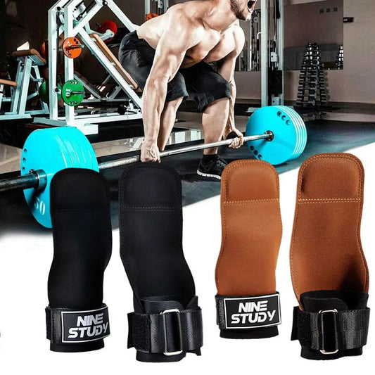 <h2>Luvas de Ginásio de Três Dedos – Protetor de Mão em Couro de Vaca para Levantamento de Peso, Empunhaduras para Kettlebell e Treino</h2>
