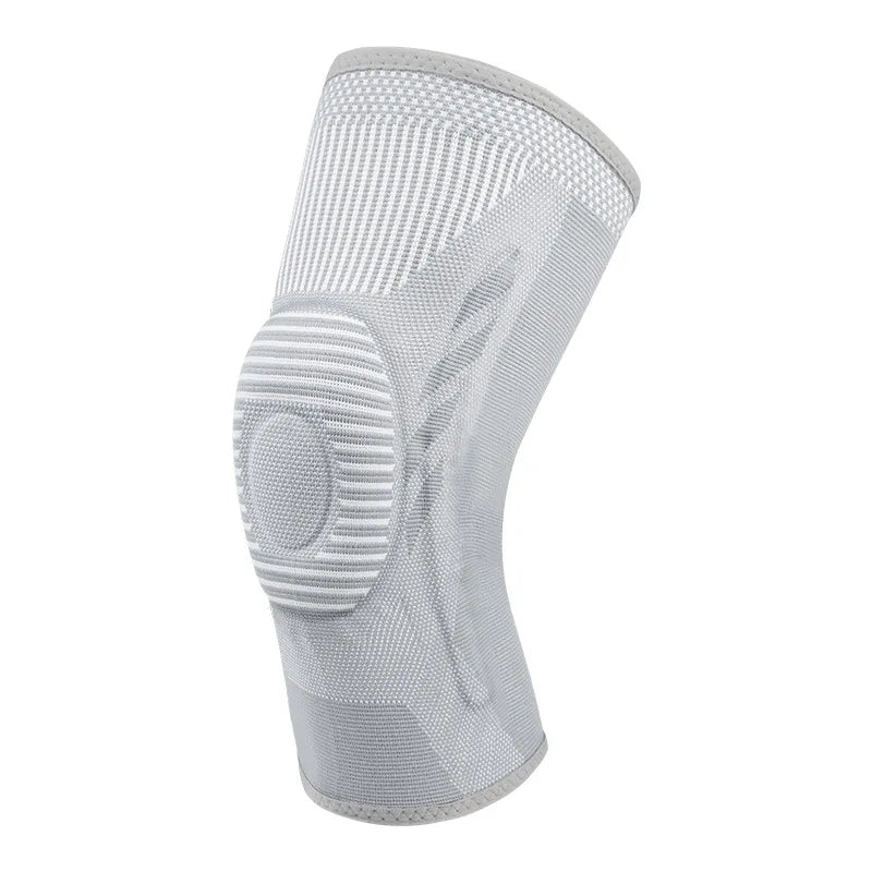 <h2>Joelheira de Silicone para Patela – Suporte para Menisco e Proteção Esportiva (1 Peça)</h2>