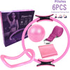 <h2>Kit Iniciante de Yoga – 6 Peças com Círculo Pilates, Cinto de Látex, Toalha e Faixa Elástica</h2>